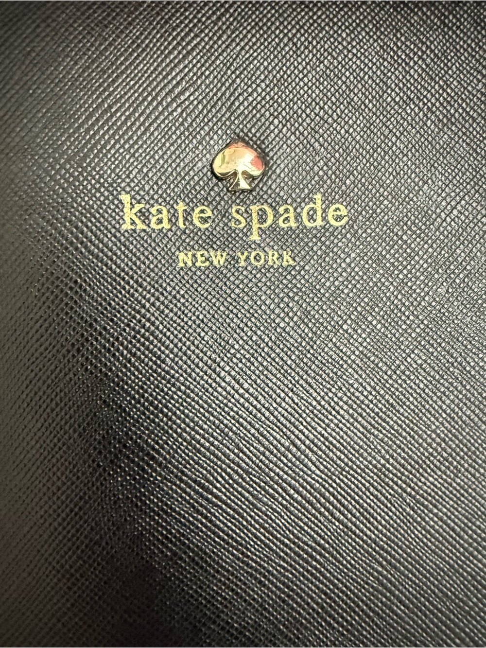 Kate Spade Newbury Lane Miles Black Saffiano Leather Work Tote Bag - Picture 2 of 12